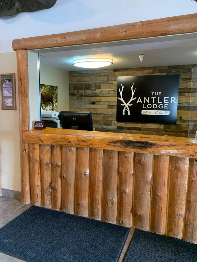 The Antler Lodge - Gardiner Exteriör bild