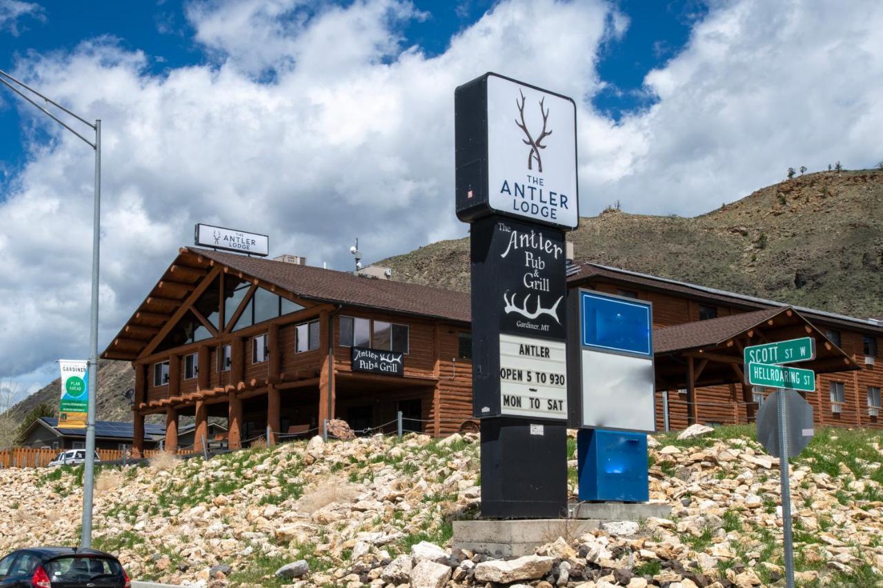 The Antler Lodge - Gardiner Exteriör bild